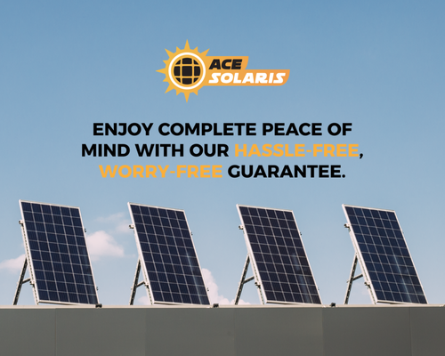 Solar Energy Solution Implementation - Ace Solaris is delighted to serve as a formidable installer of sophisticated solar energy storage systems. With a Solar Energy System, we store power during the daytime, optimizing your energy usage at night. Our revolutionary solar technology incorporates industry-leading panels and batteries to provide homeowners with an innovative system designed for maximum efficiency.
Services: Solar Panel Repair, Residential Solar Installation, Commercial Solar Installation, Solar Panel Installation Solar Energy Solution Implementation - Ace Solaris is delighted to serve as a formidable installer of sophisticated solar energy storage systems. With a Solar Energy System, we store power during the daytime, optimizing your energy usage at night. Our revolutionary solar technology incorporates industry-leading panels and batteries to provide homeowners with an innovative system designed for maximum efficiency.
Services: Solar Panel Repair, Residential Solar Installation, Commercial Solar Installation, Solar Panel Installation