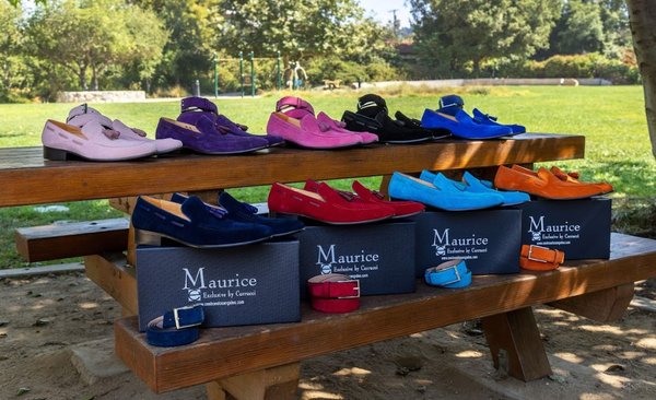 Beautiful Suede Loafers - Exquisite Suede Tassel Loafers from our Maurice Collection in a myriad of Colors. Matching Belts are also Available!