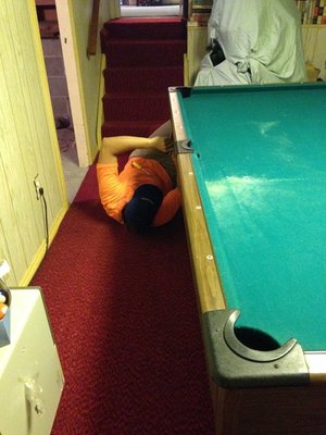 Junk Removal - This customer needed us to haul away their old pool table. We couldn't just pick it up and haul it out of the house so we took the time to dismantle it and haul it away in pieces safely to the truck! Junk Removal - This customer needed us to haul away their old pool table. We couldn't just pick it up and haul it out of the house so we took the time to dismantle it and haul it away in pieces safely to the truck!