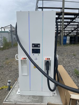 DCFC Mission - Fast charger installation in Mission Raceway Park.