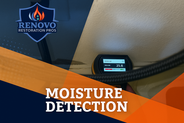 Moisture Detection in San Gabriel Valley California - At Renovo Restoration Pros, our advanced moisture detection technology allows us to identify hidden water damage behind walls, under floors, and within ceilings before it becomes a costly problem, using state-of-the-art thermal imaging and precision meters to pinpoint even the smallest traces of moisture; by locating these problem areas early, we prevent mold growth, structural deterioration, and lingering odors, ensuring that your property is thoroughly dried, restored to a healthy condition, and protected against future damage—because when it comes to your home or business, finding and eliminating hidden moisture is the key to preserving safety, value, and peace of mind. Moisture Detection in San Gabriel Valley California - At Renovo Restoration Pros, our advanced moisture detection technology allows us to identify hidden water damage behind walls, under floors, and within ceilings before it becomes a costly problem, using state-of-the-art thermal imaging and precision meters to pinpoint even the smallest traces of moisture; by locating these problem areas early, we prevent mold growth, structural deterioration, and lingering odors, ensuring that your property is thoroughly dried, restored to a healthy condition, and protected against future damage—because when it comes to your home or business, finding and eliminating hidden moisture is the key to preserving safety, value, and peace of mind.