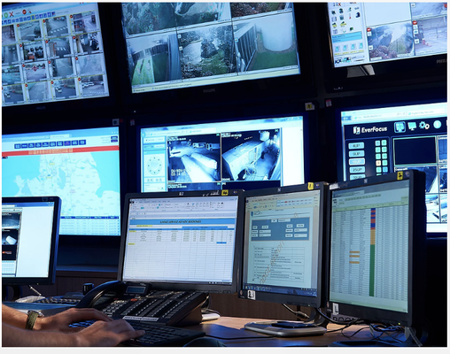 Live Video Monitoring - Live Video Monitoring
Remote live video monitoring takes place in real-time by offering reliable video surveillance making it an economical solution in the battle against crime and vandalism. Green Light Security actively monitors security cameras strategically placed to cover perimeter, entry points and valuable areas which give us the edge in stopping criminal activity. We never rely on traditional alarm being triggered. Instead we grab the bull by the horns and deter suspicious activities by activating our intrusion detection system remotely as well as alerting the proper authorities right away! Moreover, operators in our monitoring team backed up by additional video detection alert system which makes our monitoring even more effective (two stages of monitoring). Live Video Monitoring - Live Video Monitoring
Remote live video monitoring takes place in real-time by offering reliable video surveillance making it an economical solution in the battle against crime and vandalism. Green Light Security actively monitors security cameras strategically placed to cover perimeter, entry points and valuable areas which give us the edge in stopping criminal activity. We never rely on traditional alarm being triggered. Instead we grab the bull by the horns and deter suspicious activities by activating our intrusion detection system remotely as well as alerting the proper authorities right away! Moreover, operators in our monitoring team backed up by additional video detection alert system which makes our monitoring even more effective (two stages of monitoring).