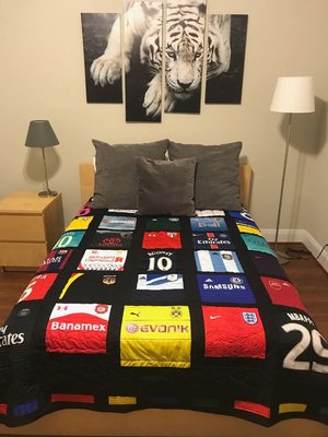 We do longarm quilting - We can create a custom quilt for ypu using the shirts or your ideas. price varies for size quilt and scope of work. We can also longarmbyourbquilt top. We do longarm quilting - We can create a custom quilt for ypu using the shirts or your ideas. price varies for size quilt and scope of work. We can also longarmbyourbquilt top.