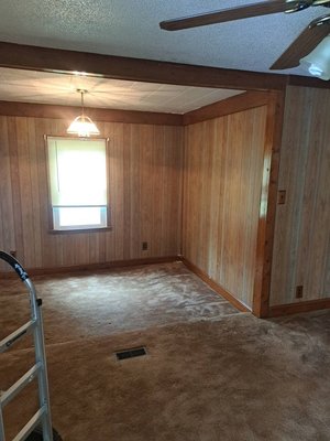 Living room and dining room remodeled. - This is a remodel of a dining room area and living room. Living room and dining room remodeled. - This is a remodel of a dining room area and living room.