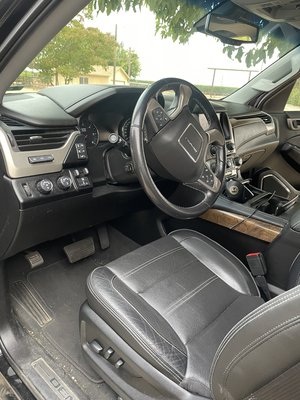 2020 Yukon Denali interior & exterior detail with hand wax - Cleaned up a Yukon Denali inside and outside making it look brand new again. Also gave it a foam wash and hand waxed it to make it shine 2020 Yukon Denali interior & exterior detail with hand wax - Cleaned up a Yukon Denali inside and outside making it look brand new again. Also gave it a foam wash and hand waxed it to make it shine