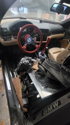 BMW 330CI as Drift Car - This was a "abandoned" project from another place that the owner wanna finish to have some fun with the car so we talked we he and decide to make his dream to became a reality and start the take the project to us to finish.
At the beginning the car was a mess, all the parts inside, a lot of items to do and a lot to fix, we plan all that need to be done to inform the client the parts that was missing to complete and most important the final price to complete all his car.
The owner was very happy with the final result, especially when the car turn 350whp at the dyno with no fancy or expensive parts.
He texted us from the first time that he take the car to do drift to let us know that the car was a "monster" for he that was just starting at the drift!
Be free to call us for all the performance projects!
And any kind of regular maintenance for your car, regular or perfomance! BMW 330CI as Drift Car - This was a "abandoned" project from another place that the owner wanna finish to have some fun with the car so we talked we he and decide to make his dream to became a reality and start the take the project to us to finish.
At the beginning the car was a mess, all the parts inside, a lot of items to do and a lot to fix, we plan all that need to be done to inform the client the parts that was missing to complete and most important the final price to complete all his car.
The owner was very happy with the final result, especially when the car turn 350whp at the dyno with no fancy or expensive parts.
He texted us from the first time that he take the car to do drift to let us know that the car was a "monster" for he that was just starting at the drift!
Be free to call us for all the performance projects!
And any kind of regular maintenance for your car, regular or perfomance!