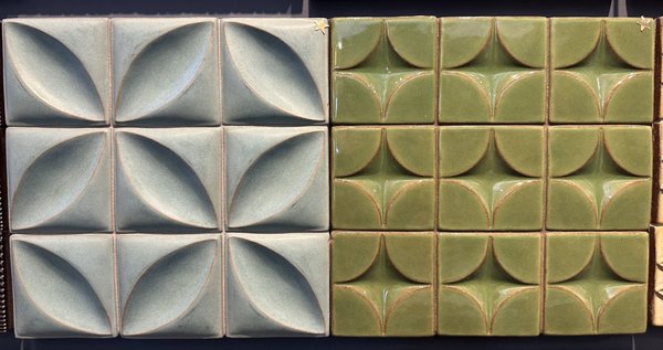 Tile Art - Beautiful Midcentury custom tile examples.