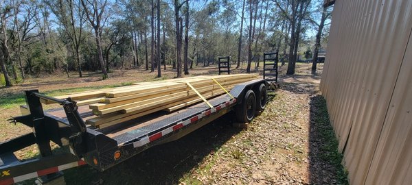 Lumber delivery spring 2024 - We delivered lumber for a customer that didn't have the ability to pick it up. Lumber delivery spring 2024 - We delivered lumber for a customer that didn't have the ability to pick it up.