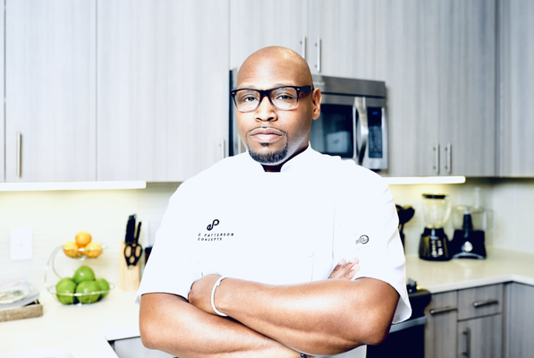 Hi! I'm Chef Eric Patterson! - A chef of intense passion, Eric Patterson is a Dallas native who creates boldly flavored, deeply satisfying dishes. He has an exuberant, approachable cooking style and an infectious love of food. A deeply embedded culinary root from his parents and the opportunities to travel the world inspire Chef Eric to create simple yet sophisticated dishes that contain a rich history and tell stories.
Fashion, design, media, and the arts are valuable sources of inspiration for Chef Eric. He channels his artistic skills of organization and design onto the plate. His philosophy: to turn simple into sexy. His culinary journey began when he attempted to live through one of the darkest times in his life. Finding solace in food, he honed his skills in the kitchens of master chefs and caterers; only then to pivot and share his knowledge and love for food with his family and friends. Hi! I'm Chef Eric Patterson! - A chef of intense passion, Eric Patterson is a Dallas native who creates boldly flavored, deeply satisfying dishes. He has an exuberant, approachable cooking style and an infectious love of food. A deeply embedded culinary root from his parents and the opportunities to travel the world inspire Chef Eric to create simple yet sophisticated dishes that contain a rich history and tell stories.
Fashion, design, media, and the arts are valuable sources of inspiration for Chef Eric. He channels his artistic skills of organization and design onto the plate. His philosophy: to turn simple into sexy. His culinary journey began when he attempted to live through one of the darkest times in his life. Finding solace in food, he honed his skills in the kitchens of master chefs and caterers; only then to pivot and share his knowledge and love for food with his family and friends.