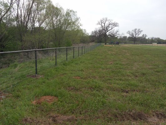 No-Climb Fencing - No-climb wire makes a durable fence when combined with a pipe top rail. It will keep your dogs and small animals in, and is a safe option for horses. No-Climb Fencing - No-climb wire makes a durable fence when combined with a pipe top rail. It will keep your dogs and small animals in, and is a safe option for horses.