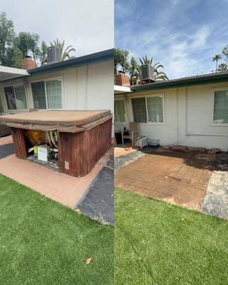Junk Removal - Client requested us to remove all trash/junk from sidewalk same day. We showed up and got the job done! Junk Removal - Client requested us to remove all trash/junk from sidewalk same day. We showed up and got the job done!