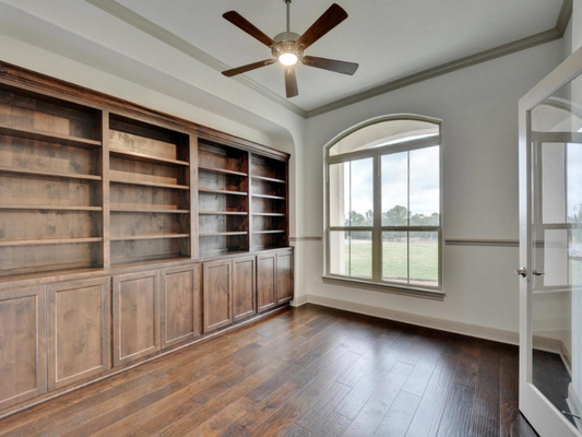 Custom Office Cabinetry - JB Murphy works with residential and commercial clients to build custom office cabinetry. Custom Office Cabinetry - JB Murphy works with residential and commercial clients to build custom office cabinetry.