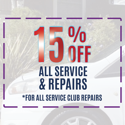 Thank You - 15% Off All Service & Repairs for all service club repairs Thank You - 15% Off All Service & Repairs for all service club repairs