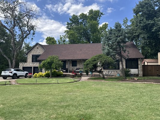 Mr. Cameron - Custom Tile Roof - Thank you, Mr. Cameron for working and trusting South Lake Builders on your Custom Tile Roofing project. Tile can be tricky however we aren’t new to this, we are true to this.
Call/text South Lake Builders Now at 405-205-6120 for ANYTHING Roofing, Gutters, or Solar. Local, Licensed, Insured, A+ BBB Mr. Cameron - Custom Tile Roof - Thank you, Mr. Cameron for working and trusting South Lake Builders on your Custom Tile Roofing project. Tile can be tricky however we aren’t new to this, we are true to this.
Call/text South Lake Builders Now at 405-205-6120 for ANYTHING Roofing, Gutters, or Solar. Local, Licensed, Insured, A+ BBB