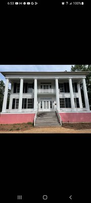 Exterior Painting - This home is 260 years old. We refinished this home's exterior by removing old paint, repairing siding, pressure washing the home and painting it with the home owner's choice of colors. Restoring its beauty without changing its historical value.
