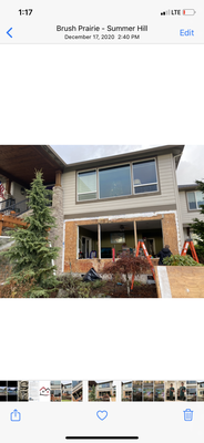 Siding repair / replacement. New windows - Siding repair/ replacement and new windows installed Siding repair / replacement. New windows - Siding repair/ replacement and new windows installed