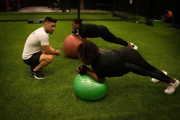 Client History - These are two of my clients (Ashley and Tania) who have trained with me for over 7 years now. Through out the years we have gone through different goals. From weight loss, to functional training, to strength training and etc. We have built a bond not just as trainer and client but as friends and family. I am here to help and make you feel confident and strong through out your journey! Lets begin today! Client History - These are two of my clients (Ashley and Tania) who have trained with me for over 7 years now. Through out the years we have gone through different goals. From weight loss, to functional training, to strength training and etc. We have built a bond not just as trainer and client but as friends and family. I am here to help and make you feel confident and strong through out your journey! Lets begin today!