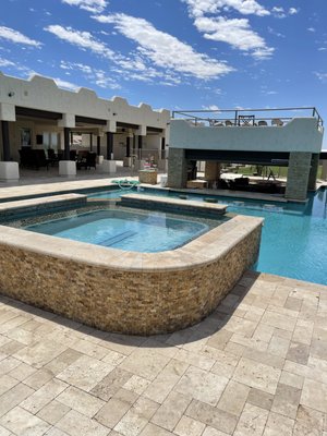 Gorgeous Ranch Exterior - Painted exterior walls, stairs, fences, garage doors, trim, and doors. Power washed. (Buckeye, AZ) Gorgeous Ranch Exterior - Painted exterior walls, stairs, fences, garage doors, trim, and doors. Power washed. (Buckeye, AZ)