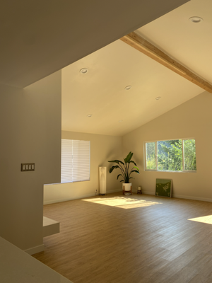 Vaulted Ceiling Remodel & Structural Beam Installation - We transformed a traditional flat ceiling into an open vaulted ceiling to create a brighter and more spacious living area. This project involved structural modifications, installation of engineered beams, framing, insulation, and finish preparation. By removing unnecessary framing and raising the ceiling, we gave the home a custom look while maximizing natural light and improving the overall feel of the space. Careful planning and attention to structural details ensured a safe and long-lasting result. Vaulted Ceiling Remodel & Structural Beam Installation - We transformed a traditional flat ceiling into an open vaulted ceiling to create a brighter and more spacious living area. This project involved structural modifications, installation of engineered beams, framing, insulation, and finish preparation. By removing unnecessary framing and raising the ceiling, we gave the home a custom look while maximizing natural light and improving the overall feel of the space. Careful planning and attention to structural details ensured a safe and long-lasting result.
