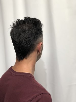 Men's hair cuts - Men's hair cuts all include a hot towel neck shave and a shampoo! Men's hair cuts - Men's hair cuts all include a hot towel neck shave and a shampoo!