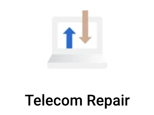 Telecom Repair - IT network technicians have the troubleshooting equipment necessary to trace damaged wires. We carry many types of wires to run new lines and repair phone and internet connections. We will quickly get your network operational. Telecom Repair - IT network technicians have the troubleshooting equipment necessary to trace damaged wires. We carry many types of wires to run new lines and repair phone and internet connections. We will quickly get your network operational.