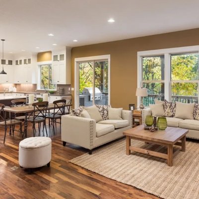 Call us today!! - The Best Cleaning Company in Your Neighborhood

We have visions of sparkling bathrooms and kitchens, beds made, furniture polished, carpets freshly vacuumed, and hardwood floors so shiny you can see yourself. We believe that your home deserves a personalized clean that goes beyond your expectations, completed by quality, trained professionals.