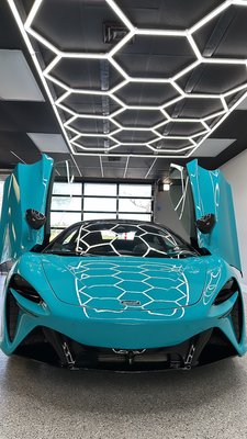 McLaren Artura Windshield Film - This McLaren Artura came in for windshield protection film to stop rocks from breaking the glass. This film also prevents nicks and scratches on the glass! McLaren Artura Windshield Film - This McLaren Artura came in for windshield protection film to stop rocks from breaking the glass. This film also prevents nicks and scratches on the glass!