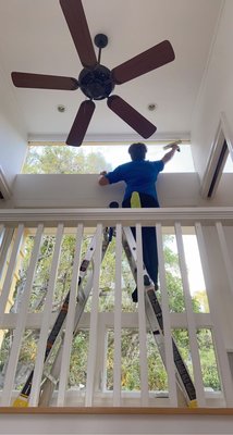 Interior and exterior window cleaning job - This home is a listed by Harold Noriega and the previous owner hasn't cleaned these windows in ages! We had to clean each pane 4 times to remove the salt water stains and the cob webs. Was nice to transform them into a shiny new window! Interior and exterior window cleaning job - This home is a listed by Harold Noriega and the previous owner hasn't cleaned these windows in ages! We had to clean each pane 4 times to remove the salt water stains and the cob webs. Was nice to transform them into a shiny new window!