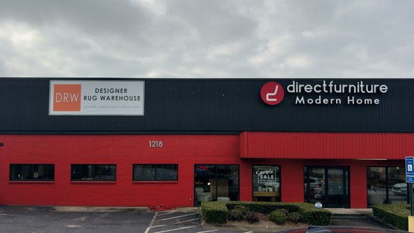 We're located in the heart of Atlanta's trendy West Midtown District. Come visit us! - We're excited to share some great news about our recent move and new collaboration. Designer Rug Warehouse has re-located and now is inside Direct Furniture and The Modernist store, located in the heart of Atlanta's trendy West Midtown District. Come visit! We're located in the heart of Atlanta's trendy West Midtown District. Come visit us! - We're excited to share some great news about our recent move and new collaboration. Designer Rug Warehouse has re-located and now is inside Direct Furniture and The Modernist store, located in the heart of Atlanta's trendy West Midtown District. Come visit!