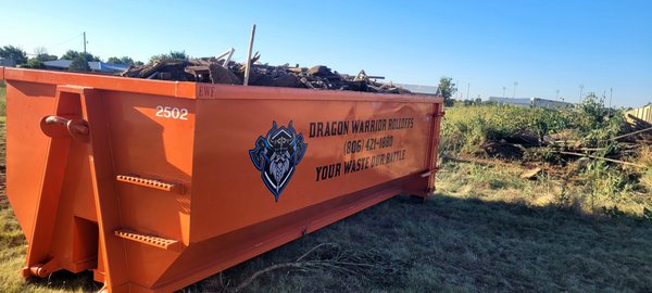 Land Clearing and Junk Removal - This a job we did clearing 2.5 acres and 180 cu yards of debris