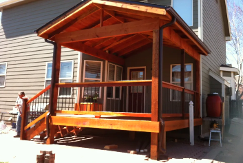 Porch Roofs! - some of our porch roofing work! Porch Roofs! - some of our porch roofing work!