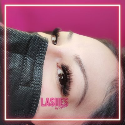 lash extensions - classic, light volume and full volume of various clients. lash extensions - classic, light volume and full volume of various clients.