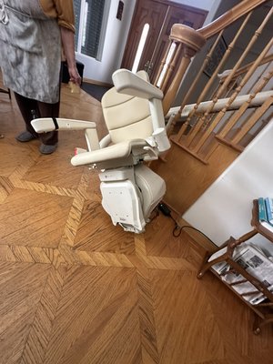 Stairlift Technician - This project involved diagnosing and repairing a stair chairlift that had stopped functioning in a residential setting. After a full inspection, we replaced worn components and completed all necessary adjustments to bring the lift back to reliable operation. The service included both mechanical fine-tuning and electrical troubleshooting. We work with all major stairlift brands like Acorn, Bruno, and Harmar, providing efficient and professional repair services across Southern California. Stairlift Technician - This project involved diagnosing and repairing a stair chairlift that had stopped functioning in a residential setting. After a full inspection, we replaced worn components and completed all necessary adjustments to bring the lift back to reliable operation. The service included both mechanical fine-tuning and electrical troubleshooting. We work with all major stairlift brands like Acorn, Bruno, and Harmar, providing efficient and professional repair services across Southern California.