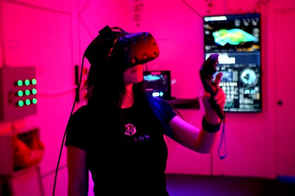 Sonar Escape Room for 10-30 People - Sonar isn’t just another escape room—it’s the largest, most technologically advanced in-person experience in the industry, reserved exclusively for private teams of 10–30 players. Only in San Francisco do you get to venture into the ocean’s final frontier, uncovering the secrets of a newly discovered species beneath the deep. Sonar Escape Room for 10-30 People - Sonar isn’t just another escape room—it’s the largest, most technologically advanced in-person experience in the industry, reserved exclusively for private teams of 10–30 players. Only in San Francisco do you get to venture into the ocean’s final frontier, uncovering the secrets of a newly discovered species beneath the deep.