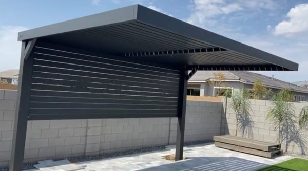 10'x16' 4k aluminum Patio Cover - 2 Post free-standing patio cover 10'x16' 4k aluminum Patio Cover - 2 Post free-standing patio cover