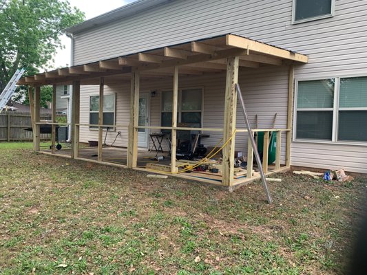 Backyard Patio and Awning - A great backyard patio and awning/roof renovation. Backyard Patio and Awning - A great backyard patio and awning/roof renovation.