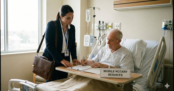 Hospital Notarization - Provided mobile notary services at a hospital for a client needing Power of Attorney documents notarized. Understanding the importance and urgency of the situation, I traveled directly to the facility and provided professional, compassionate, and timely service in a sensitive environment.
I verified identification, ensured the signer understood the documents being notarized, completed the notarization process according to state requirements, and helped make a stressful situation easier for the client and their family.