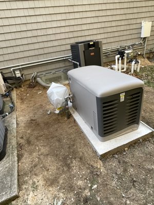 Generator Install - Client was having an issue with power loss to home frequently during storms. Asked Bright Bay Electric to design a system that was and to power his entire house, our team got to work and designed a system with load shed modules to be able to power his entire home with budget friendly  options. Client was very pleased and unit performed as described.
