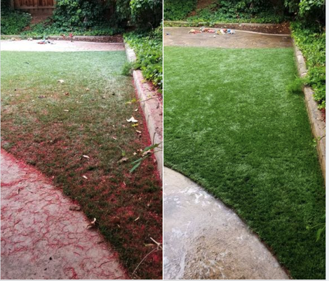 Before & Afters - Examples of before and after a TurFresh cleaning service has been completed. Before & Afters - Examples of before and after a TurFresh cleaning service has been completed.