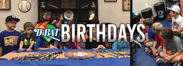 Parties & Private Events - Join us for a Birthday Experience You'll NEVER Forget! The perfect way to party! Plan your next birthday party at D-BAT. Ask the front desk for details!