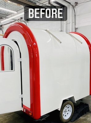 Trailer Graphic Design Wrap - Trailer Graphic Design Wrap. Our in-house graphic design team developed a wonderful design from scratch to fit our customer’s needs and satisfaction. This project used a gloss red, black and white vinyl material along with their company’s logo we added paws to make their services stand out to their specific targeted audience! Trailer Graphic Design Wrap - Trailer Graphic Design Wrap. Our in-house graphic design team developed a wonderful design from scratch to fit our customer’s needs and satisfaction. This project used a gloss red, black and white vinyl material along with their company’s logo we added paws to make their services stand out to their specific targeted audience!