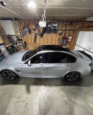 Roof wrap and other large panel wraps - With our gloss black vinyl we can black out your roof, trunk, or hood to give that sporty look you’ve been wanting! Roof wrap and other large panel wraps - With our gloss black vinyl we can black out your roof, trunk, or hood to give that sporty look you’ve been wanting!