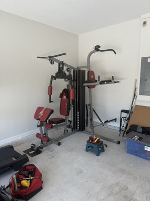gym , fitness machine - The service includes:
• Careful unpacking of all parts
• Full assembly of the fitness equipment
• Proper tightening and alignment of all components
• Safety check and test run of the machine
• Cleanup of packaging materials after completion gym , fitness machine - The service includes:
• Careful unpacking of all parts
• Full assembly of the fitness equipment
• Proper tightening and alignment of all components
• Safety check and test run of the machine
• Cleanup of packaging materials after completion