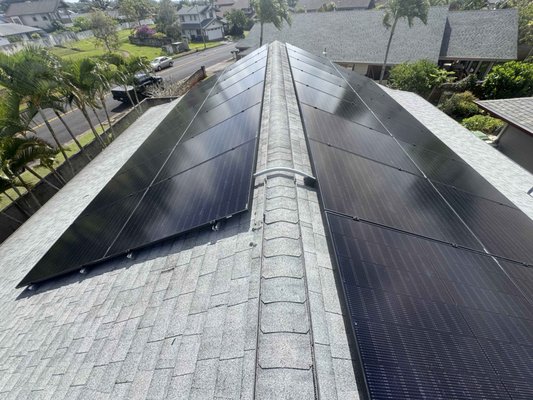 Takita Residence - Completed on December 29, 2025, this 15.48 kW solar installation in Mililani, HI delivers powerful, long-term energy savings for the Takita residence. Designed for efficiency and built to last, the project was finished in just one month. Takita Residence - Completed on December 29, 2025, this 15.48 kW solar installation in Mililani, HI delivers powerful, long-term energy savings for the Takita residence. Designed for efficiency and built to last, the project was finished in just one month.