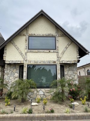 Simonton Windows All Black with Grids - Simonton Windows is the number 1 rated manufacturer in the USA since 1946. They have the smallest frames so you get more glass. They come with a double lifetime warranty.