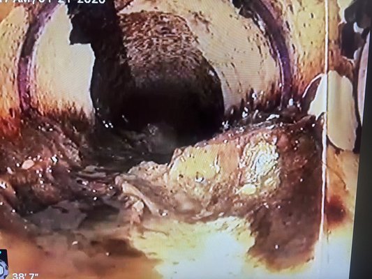 Hydro Jetting - Hydro Jetting Before and After cleaning. Hydro Jetting - Hydro Jetting Before and After cleaning.