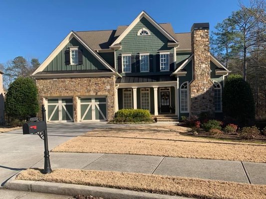 Exterior Paintings - This is one of our latest exterior projects. Exterior Paintings - This is one of our latest exterior projects.