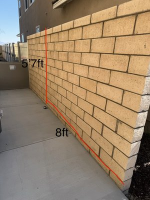 Retaining wall demo - Retaining wall was demo allowing customer to get his hot tub to the backyard. Retaining wall demo - Retaining wall was demo allowing customer to get his hot tub to the backyard.