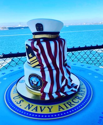 Retirement Cakes - Retirement Military  Cakes