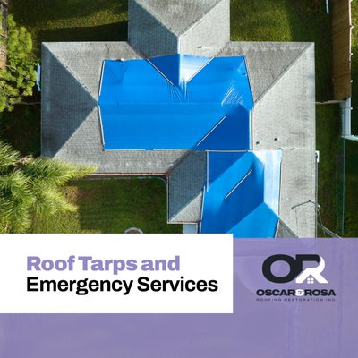 Roof Tarps and Emergency Services - When unexpected roof damage occurs due to storms, fallen trees, or other emergencies, immediate action is crucial to prevent further issues like water leaks and structural damage. Roof tarping provides temporary protection, sealing off exposed areas until permanent repairs can be made.
Key Aspects of Roof Tarping & Emergency Services:
1. Rapid Damage Assessment – A quick inspection is conducted to identify critical vulnerabilities and determine the best course of action.
2. Secure Tarp Installation – Heavy-duty, weather-resistant tarps are securely fastened to cover damaged sections, preventing water intrusion and further deterioration.
3. Leak Prevention & Water Diversion – Properly installed tarps help redirect rainwater and minimize interior water damage.
4. Structural Reinforcement – If necessary, temporary supports or reinforcements are added to stabilize weakened areas.
5. Coordination for Permanent Repairs – Emergency services ensure the roof remains protected until a full repair or replacement can be completed.
6. Insurance Assistance – Documentation of damage and temporary solutions can support insurance claims for faster processing.
For fast and reliable roof tarping and emergency services, call Oscar & Rosa at (714) 203-6916 today! We’re available to protect your home and prevent further damage. Roof Tarps and Emergency Services - When unexpected roof damage occurs due to storms, fallen trees, or other emergencies, immediate action is crucial to prevent further issues like water leaks and structural damage. Roof tarping provides temporary protection, sealing off exposed areas until permanent repairs can be made.
Key Aspects of Roof Tarping & Emergency Services:
1. Rapid Damage Assessment – A quick inspection is conducted to identify critical vulnerabilities and determine the best course of action.
2. Secure Tarp Installation – Heavy-duty, weather-resistant tarps are securely fastened to cover damaged sections, preventing water intrusion and further deterioration.
3. Leak Prevention & Water Diversion – Properly installed tarps help redirect rainwater and minimize interior water damage.
4. Structural Reinforcement – If necessary, temporary supports or reinforcements are added to stabilize weakened areas.
5. Coordination for Permanent Repairs – Emergency services ensure the roof remains protected until a full repair or replacement can be completed.
6. Insurance Assistance – Documentation of damage and temporary solutions can support insurance claims for faster processing.
For fast and reliable roof tarping and emergency services, call Oscar & Rosa at (714) 203-6916 today! We’re available to protect your home and prevent further damage.